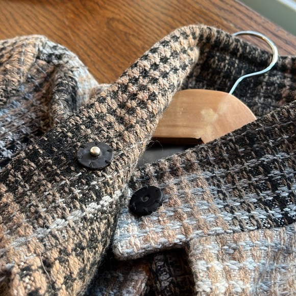 ❤️Axcess coat hip length women’s L Lined brown tones - Picture 11 of 11